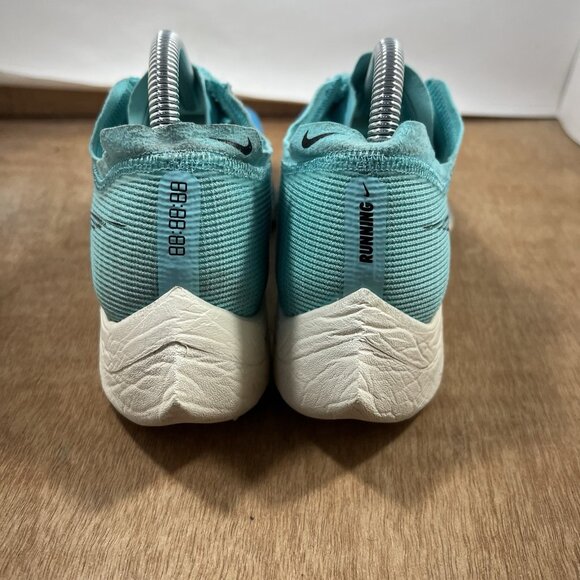Nike ZoomX Vaporfly Next% 2 Aurora Green Running Shoes CU4123 300 Womens Size 9 - Picture 4 of 9